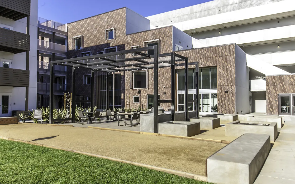 Community space at Foundry Commons in San Jose, Ca. 