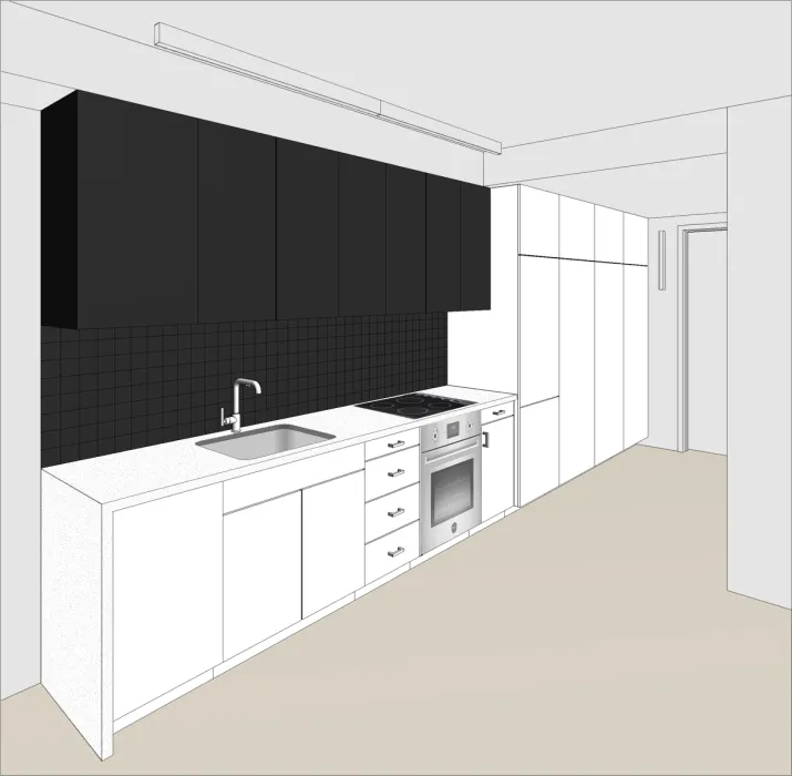 Rendering of interior view of 388 Fulton in San Francisco, CA.