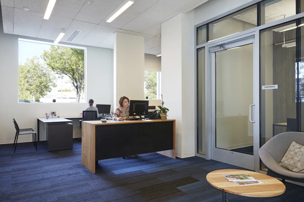 Office suite inside Mayfield Place in Palo Alto, Ca.