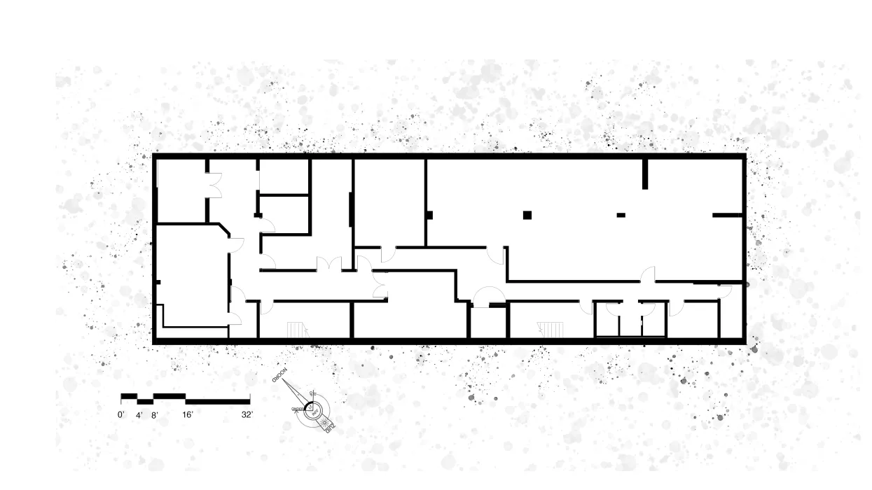 Garage plan of OME in San Francisco, CA.