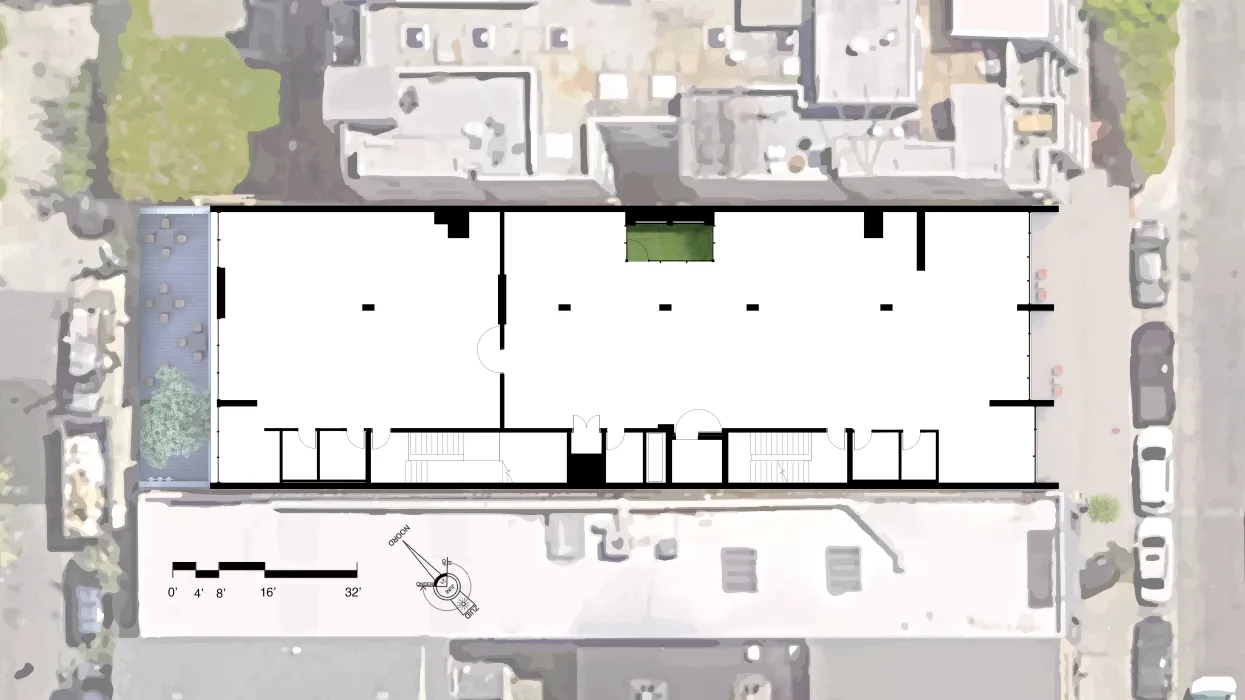 Site plan of OME in San Francisco, CA.