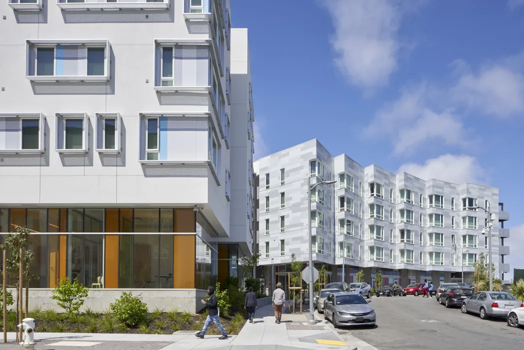 Exterior view of 901 Fairfax Avenue in San Francisco, CA.