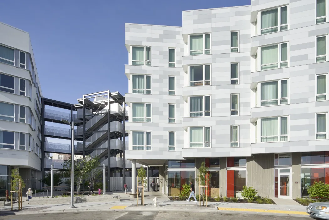 Exterior view of 901 Fairfax Avenue in San Francisco, CA.