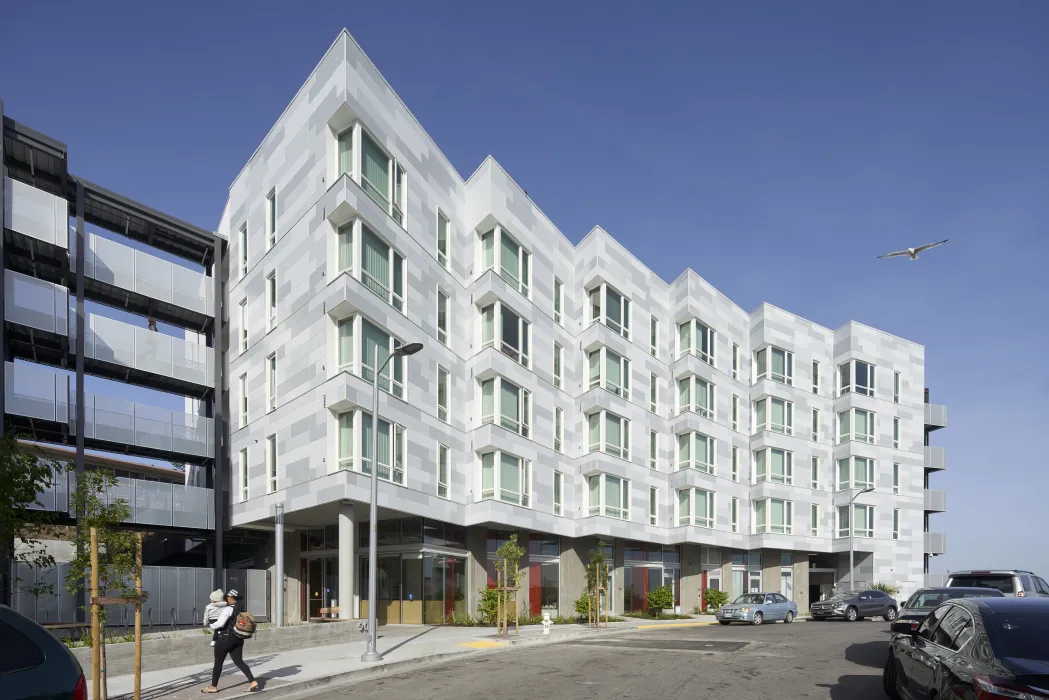 Exterior view of 901 Fairfax Avenue in San Francisco, CA.