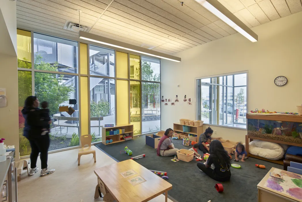 Interior view of 901 Fairfax Avenue in San Francisco, CA.