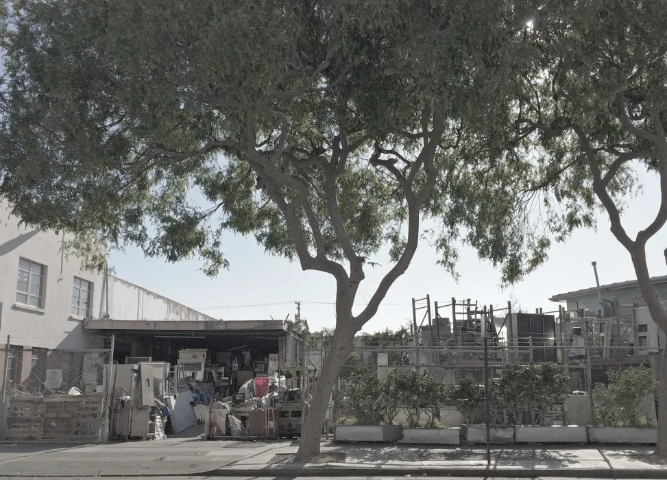 Existing site at 2675 Folsom Street in San Francisco.