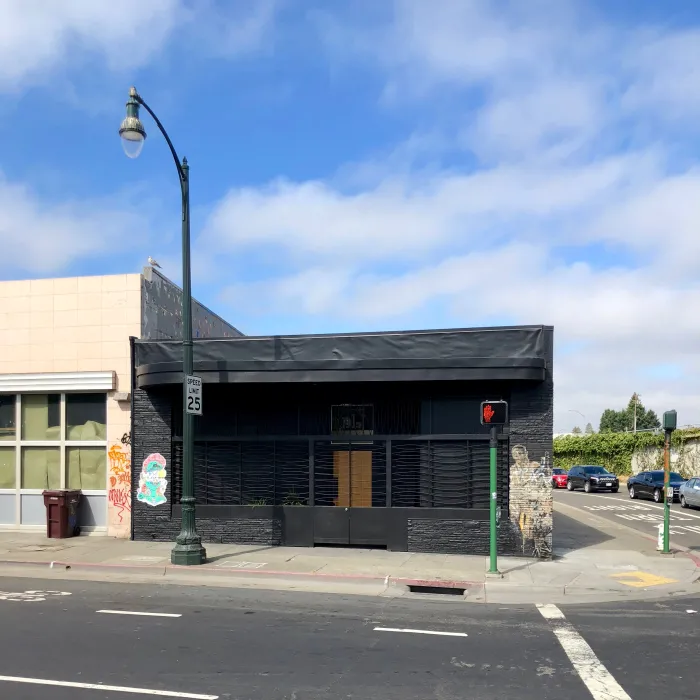 Exterior street view of David Baker Architects Office in Oakland, California.