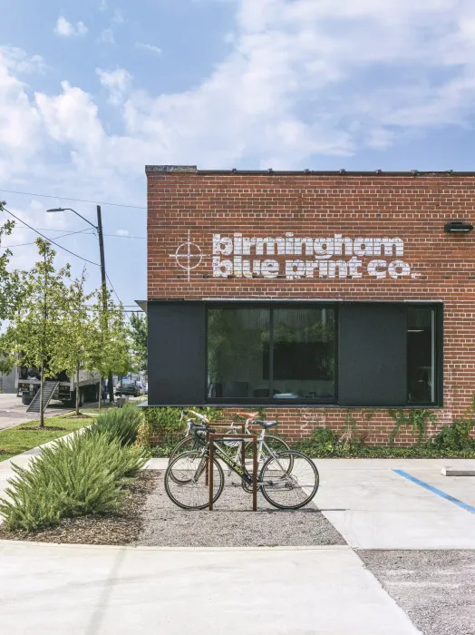 Exterior view of the Blueprint Building in Birmingham, AL.