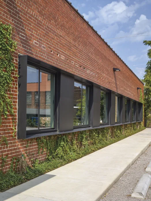 Exterior view of the Blueprint Building in Birmingham, AL.