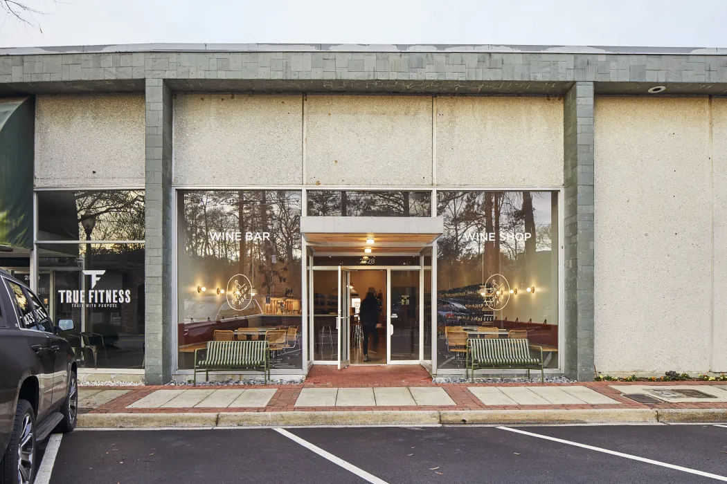 Exterior of Golden Age Wine in Mountain Brook, AL.