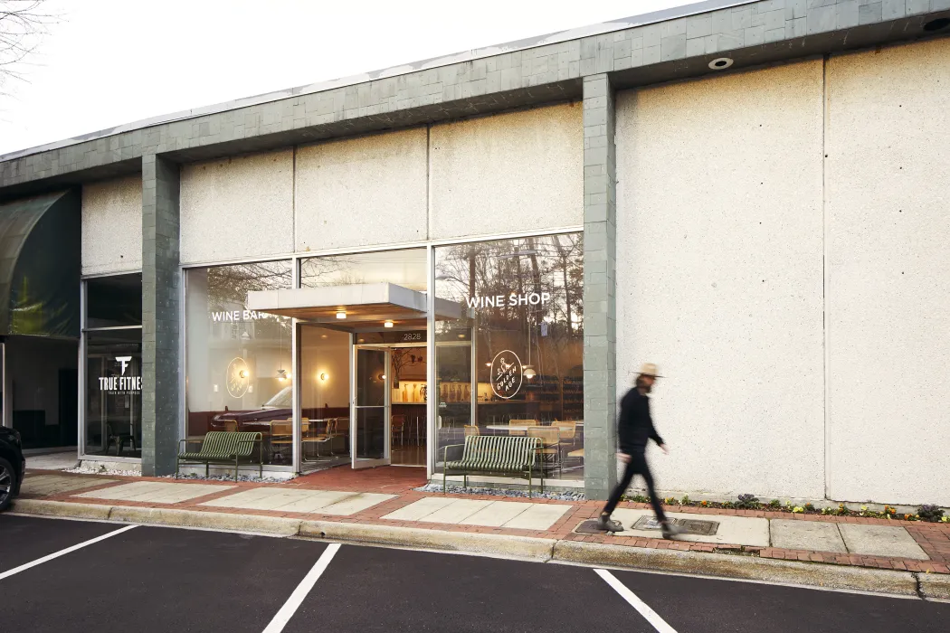 Exterior of Golden Age Wine in Mountain Brook, AL.