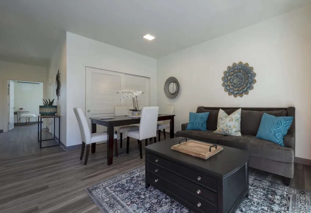 Residents unit inside Rocky Hill Veterans Housing in Vacaville, California.