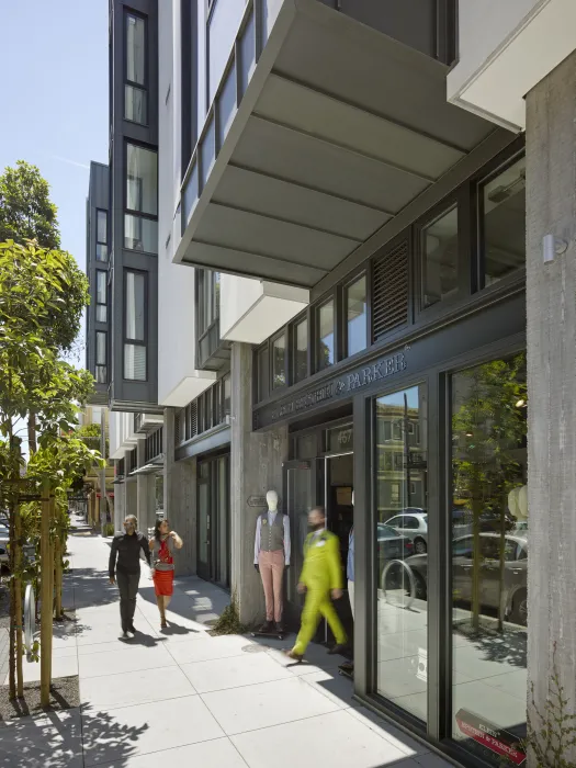 Exterior view of 300 Ivy in San Francisco, CA.