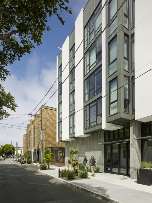 Exterior view of 300 Ivy in San Francisco, CA.