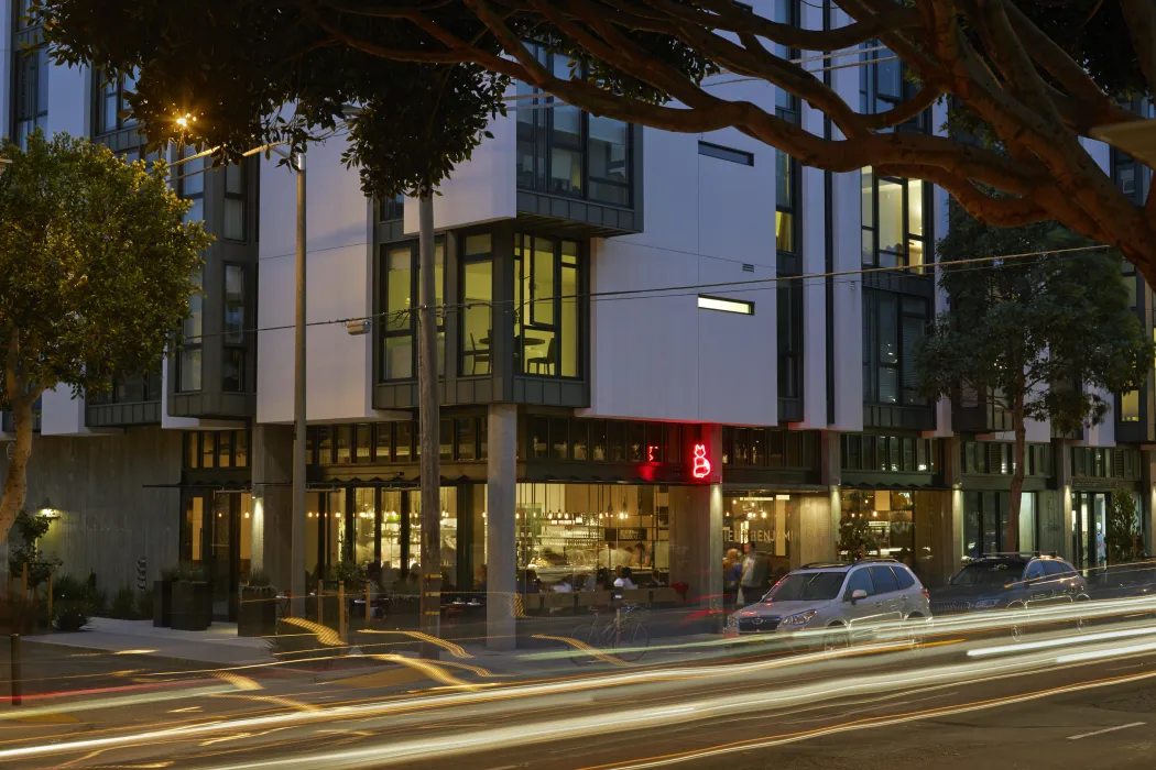 Exterior view of 300 Ivy in San Francisco, CA.