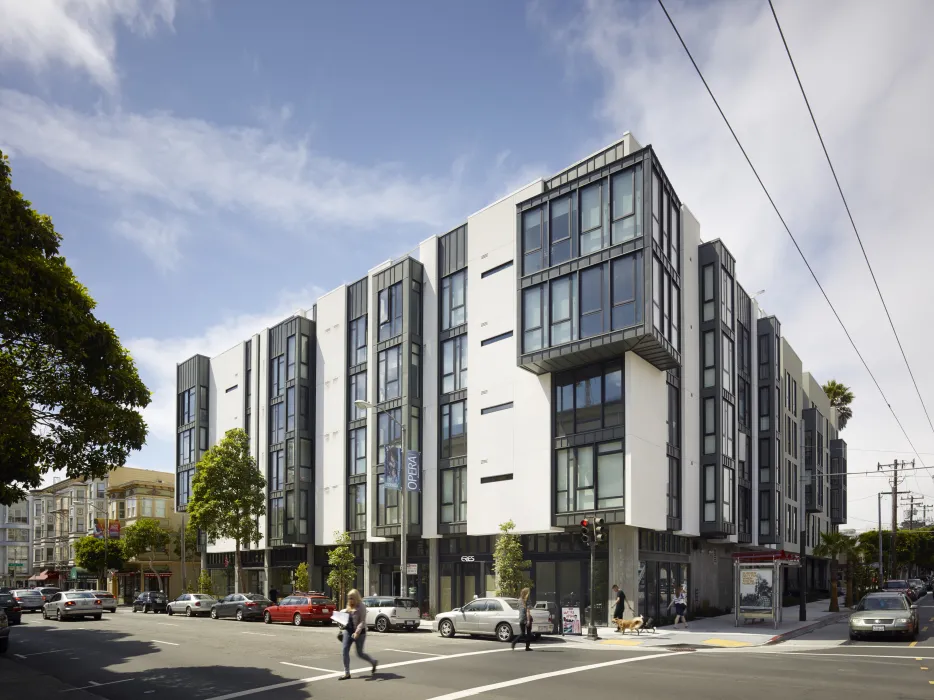 Exterior view of 300 Ivy in San Francisco, CA.