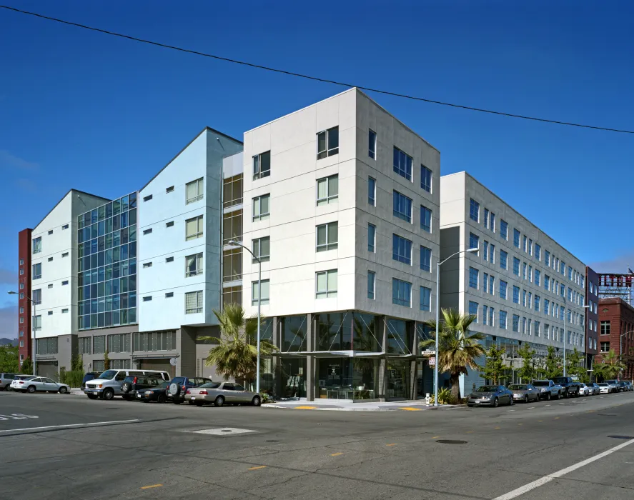 Exterior street view of 888 Seventh Street in San Francisco.