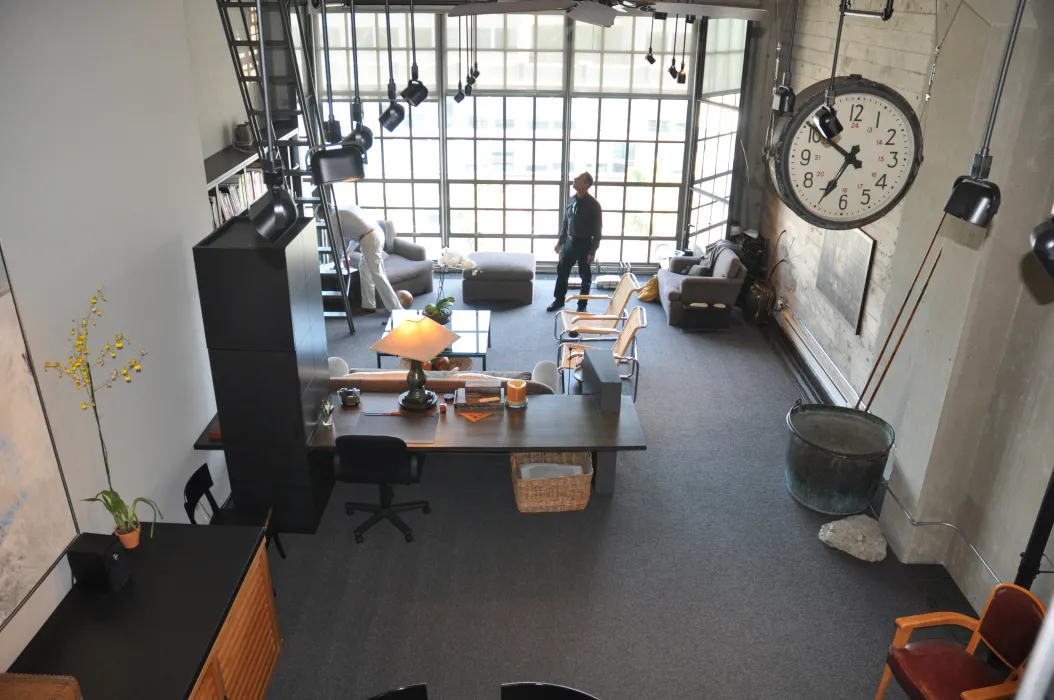 Penthouse-style loft unit at the Clock Tower Lofts in San Francisco.