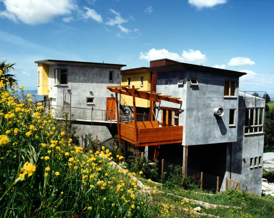 Exterior view of Kayo House in Oakland, California.