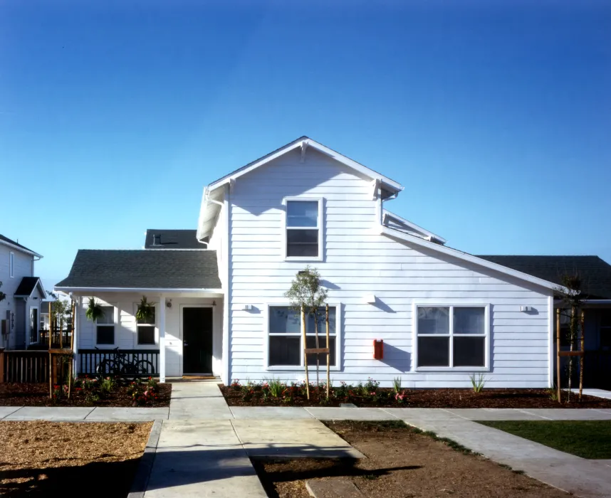 Duplex townhome at Moonridge Village in Santa Cruz, California.