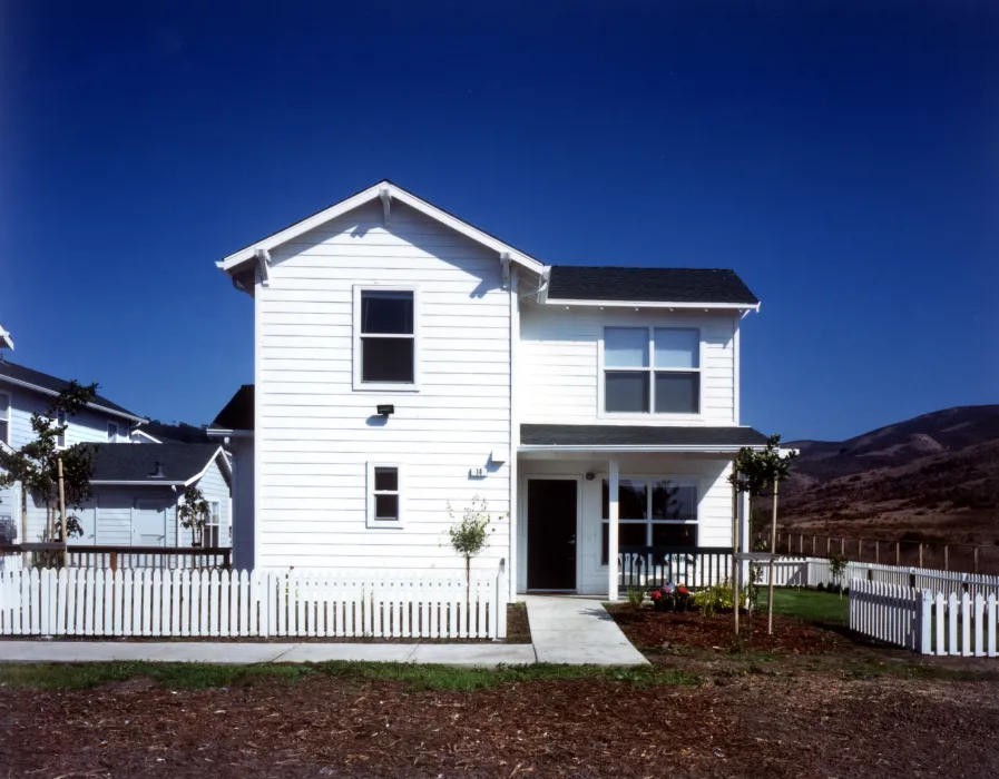 Duplex townhome at Moonridge Village in Santa Cruz, California.