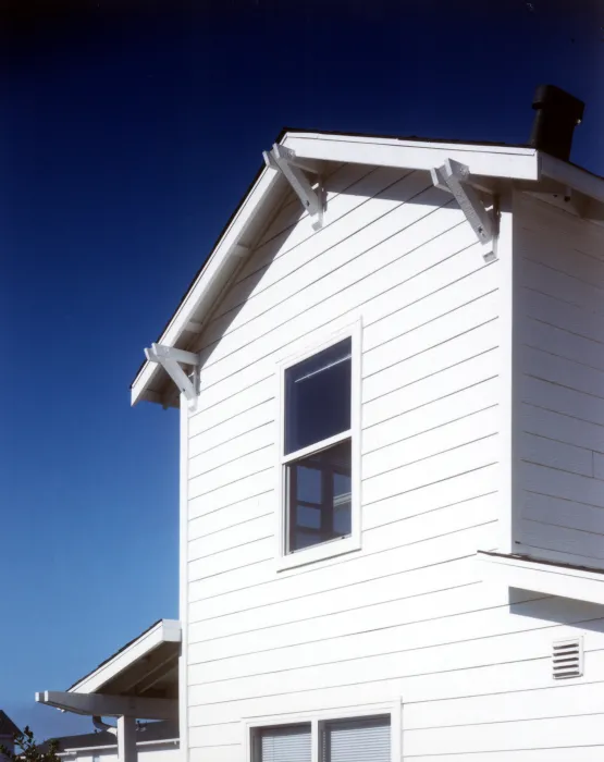 Detail of the townhouse at Moonridge Village in Santa Cruz, California.