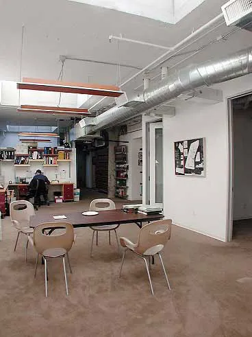 Interior office work space at 1500 Park Avenue Lofts in Emeryville, California.