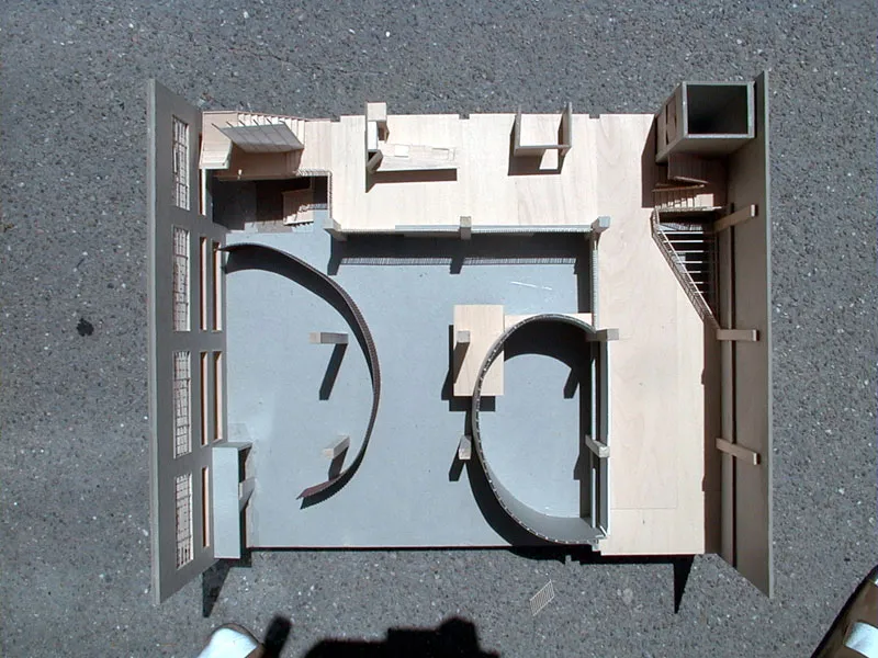 3D model of Frogdesign Studio in San Francisco. 