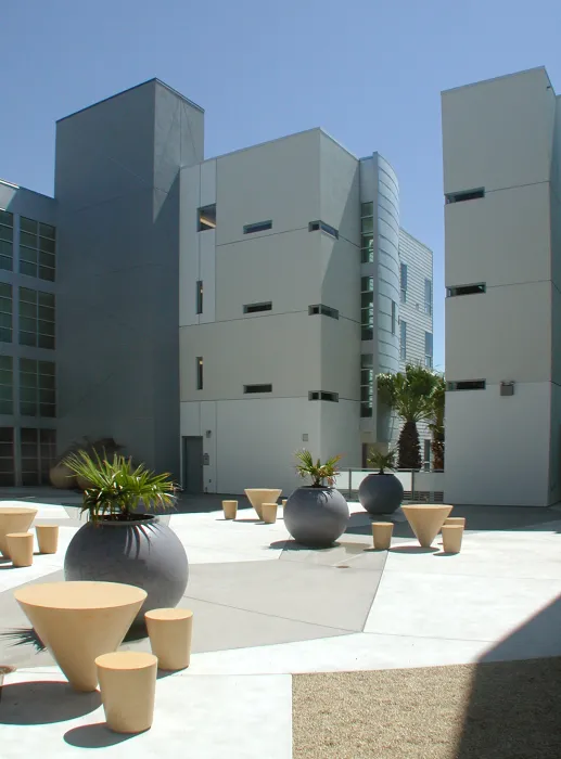 Courtyard at 8th & Howard/SOMA Studios in San Francisco, Ca.