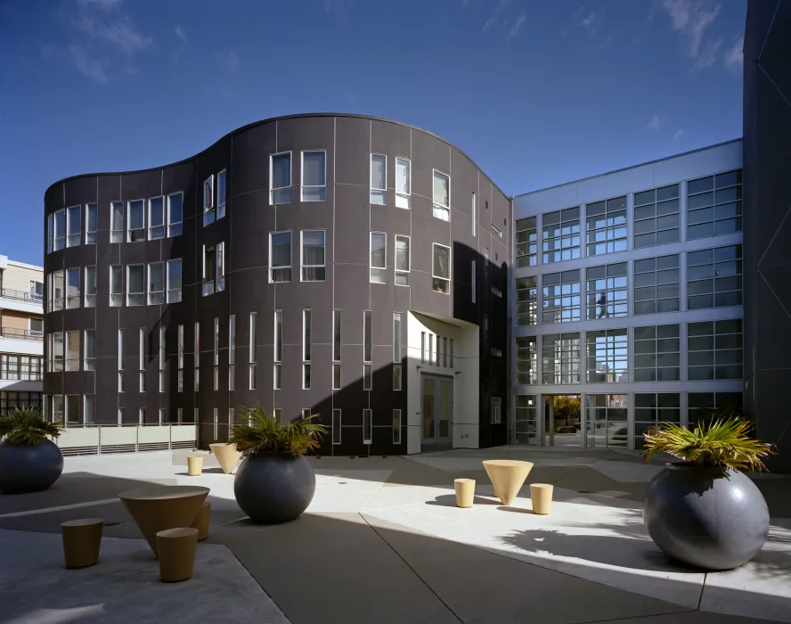 Courtyard at 8th & Howard/SOMA Studios in San Francisco, Ca.