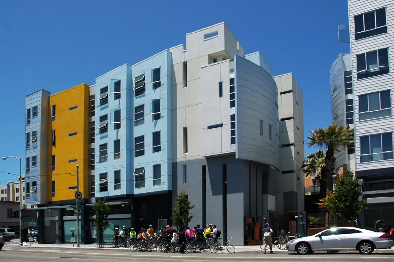 Bike tour at 8th & Howard/SOMA Studios in San Francisco, Ca.