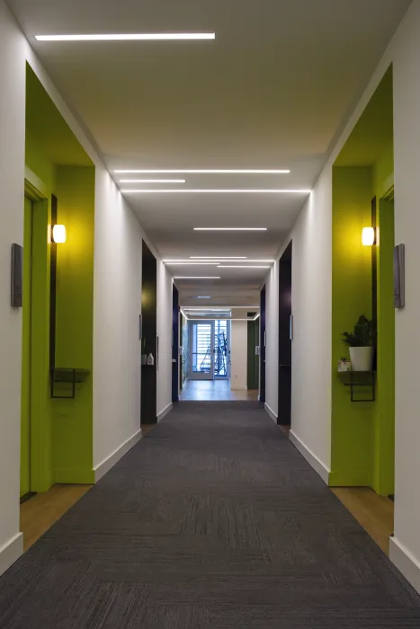 Interior view of A2 Apartments in Baltimore, Maryland.