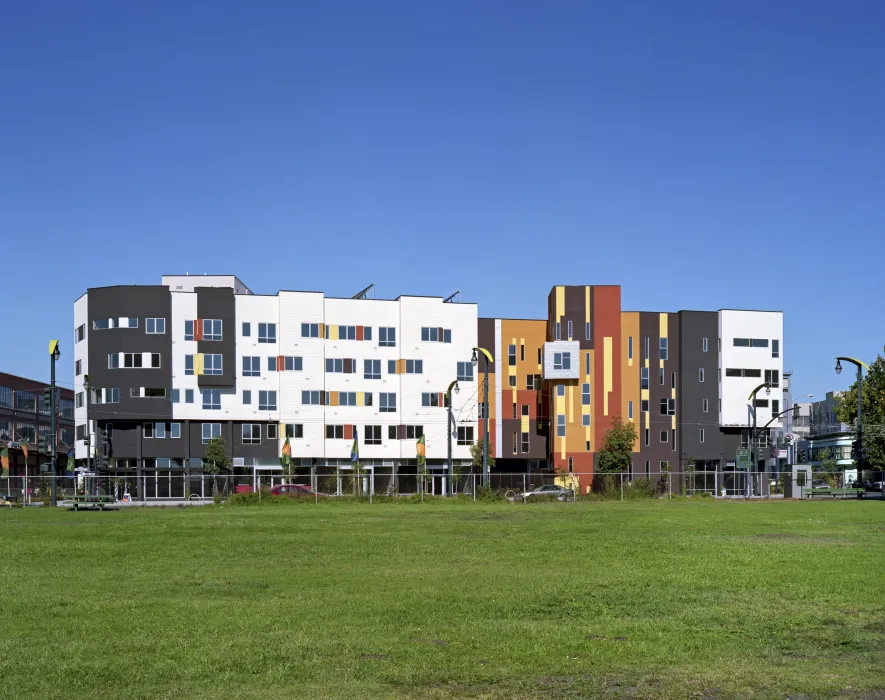 Exterior view of Armstrong Place Senior in San Francisco.