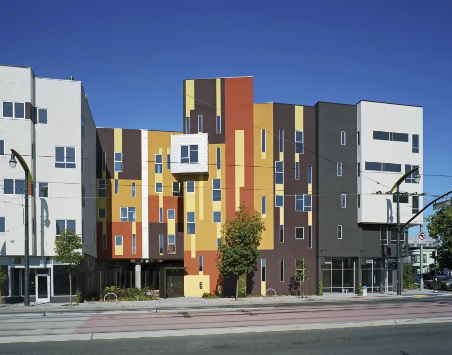 Exterior view of Armstrong Place Senior in San Francisco.