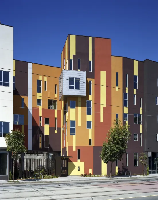 Exterior view of Armstrong Place Senior in San Francisco.