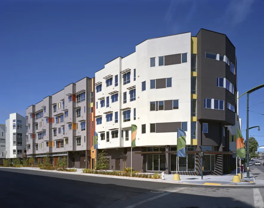 Exterior view of Armstrong Place Senior in San Francisco.