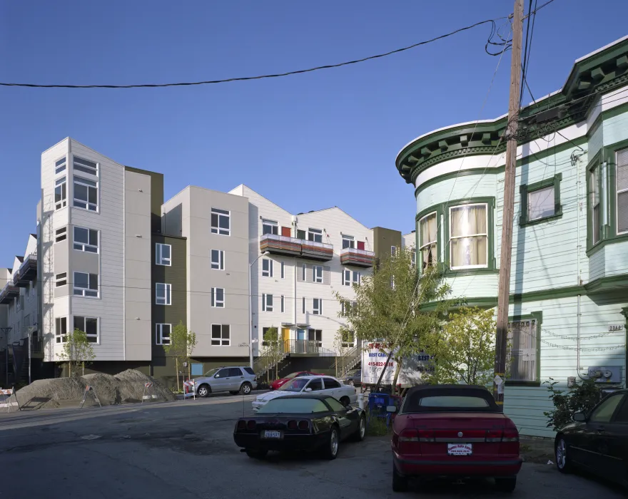 Exterior view of Armstrong Place in San Francisco.