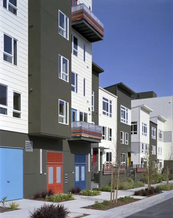 Exterior elevation of Armstrong Place in San Francisco.