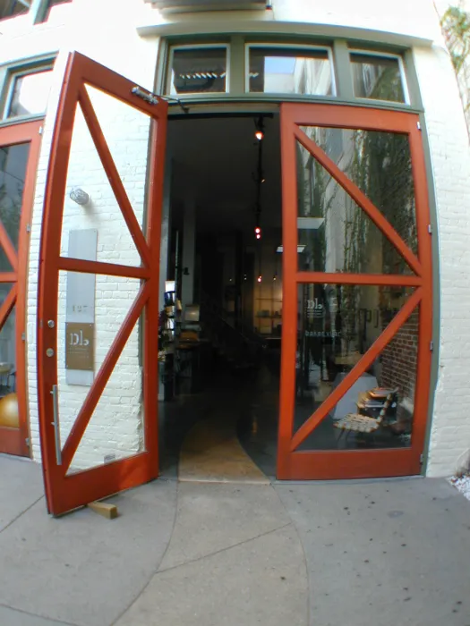 Signature "K-Door" at David Baker Architects Office in San Francisco.