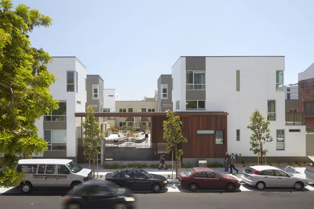 Exterior view of Fillmore Park in San Francisco.