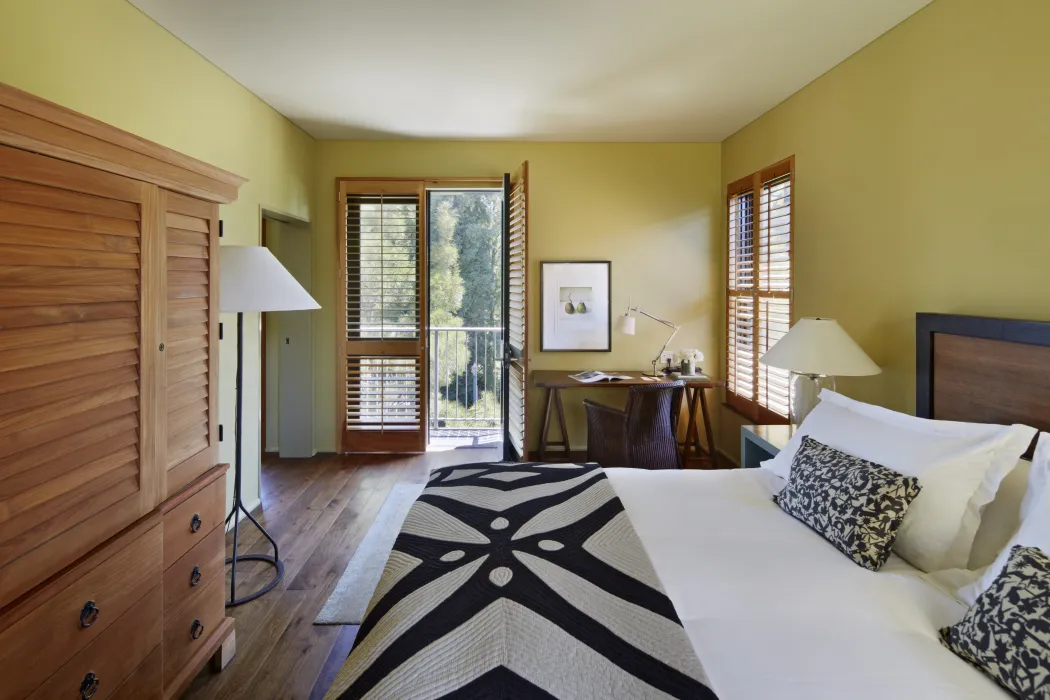 Upgraded suite at Hotel Healdsburg in Healdsburg, Ca.