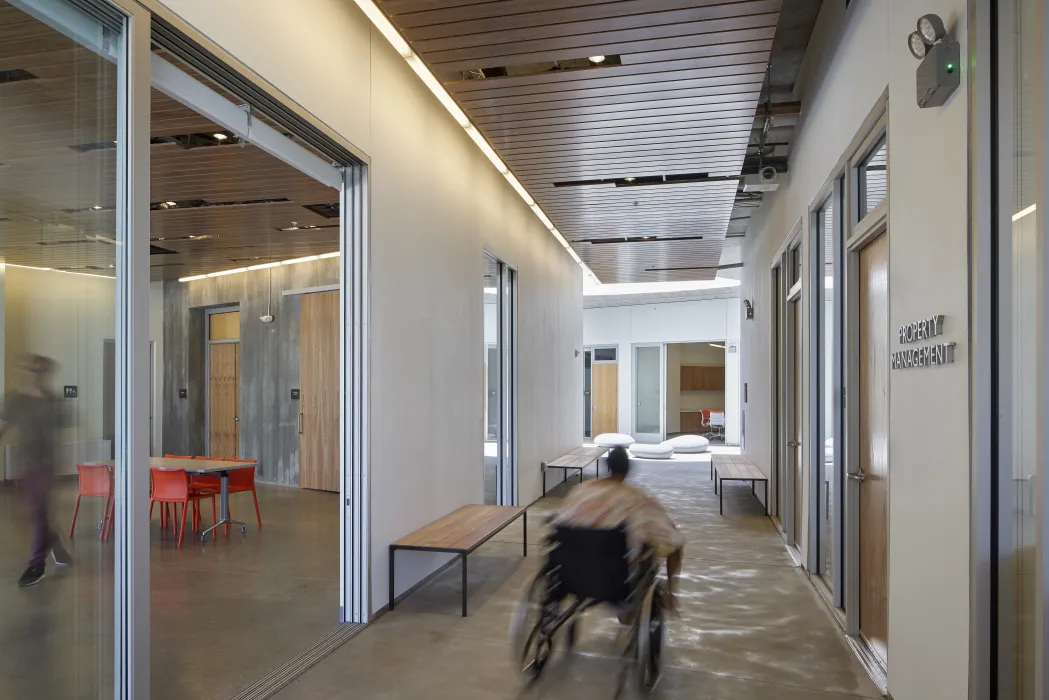 Interior view of 901 Fairfax Avenue in San Francisco, CA.