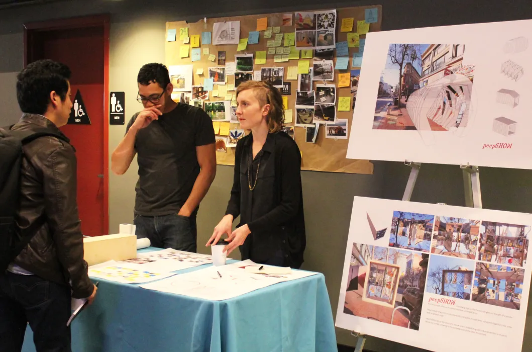 Community engagement workshop for PeepSHOW 2.0.