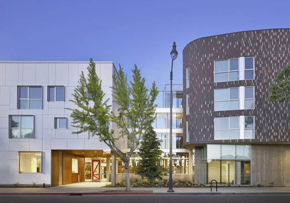 Street view of Mayfield Place in Palo Alto, Ca.