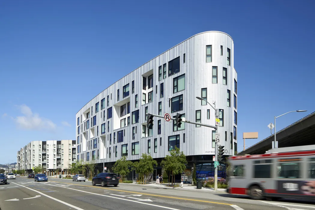 Exterior view of Potrero 1010 in San Francisco, CA.