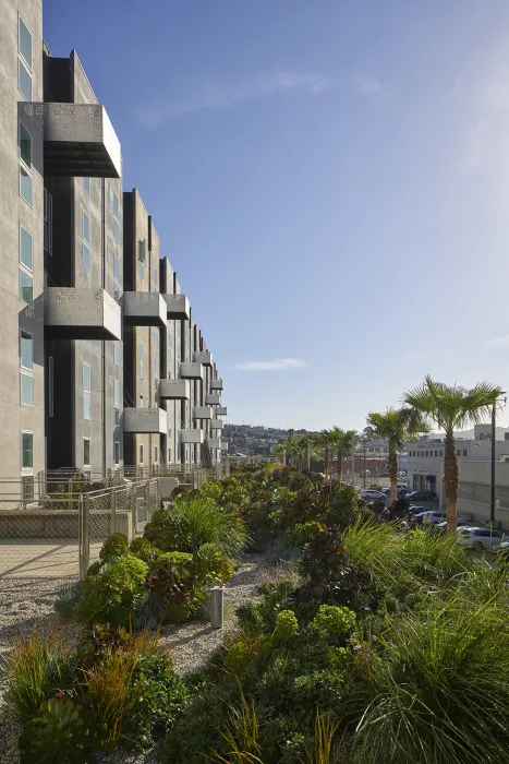 Exterior view of Potrero 1010 in San Francisco, CA.