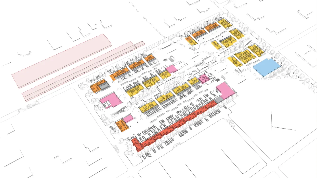 Diagram showing program diversity for Housing Northwest Arkansas Initiative.