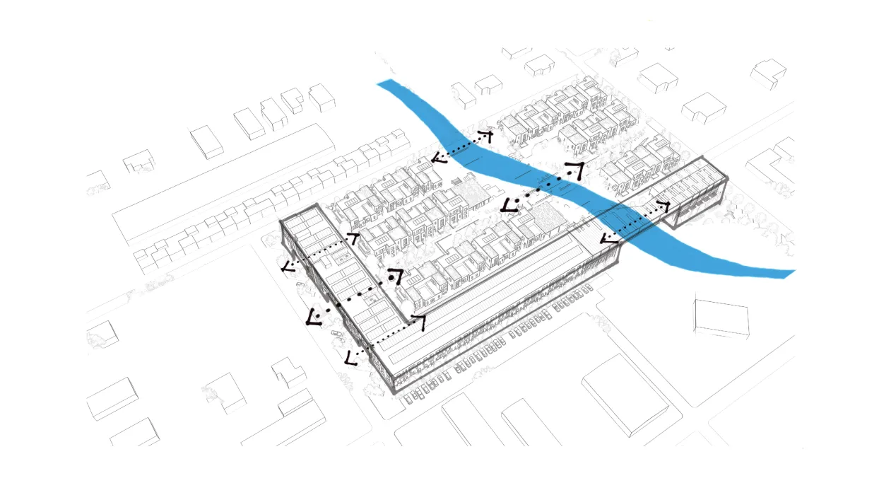 Site diagram for the Housing Northwest Arkansas Initiative.