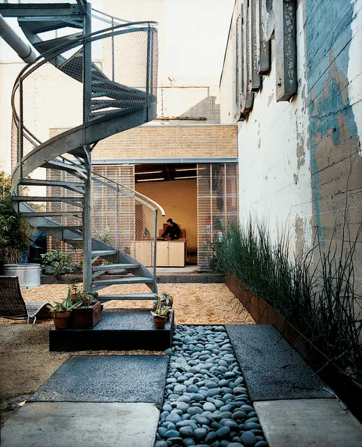 Courtyard at Shotwell Design Lab in San Francisco.