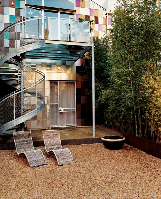 Courtyard at Shotwell Design Lab in San Francisco.